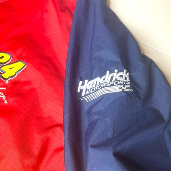 Chase Authentics Jeff Gordon Full Zip Windbreaker Jacket Mens Size XXL 2XL - Picture 6 of 9